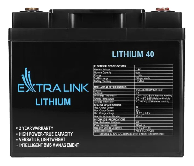 ExtraLink LiFePO4 40Ah - 1172657 - zdjęcie